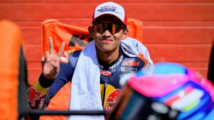 Debut Gemilang Veda Ega Pratama di Moto3 GP Thailand 2026